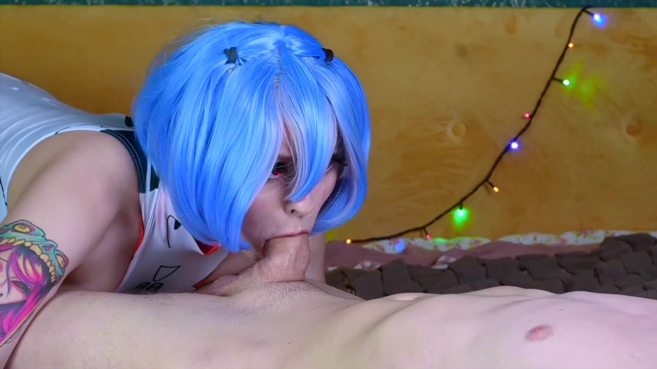 SpookyBoogie – Sex Doll Rei Ayanami Pleases a Customer